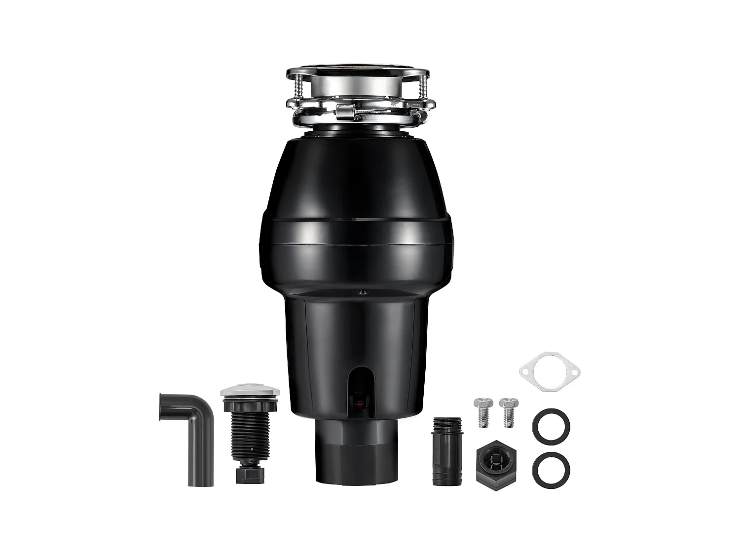 Broyeur de Déchets SucceBuy pour Évier de Cuisine, 3/4 CV, Système de Broyage des Déchets Alimentaires, 3600 tr/min, avec Câble d'Alimentation