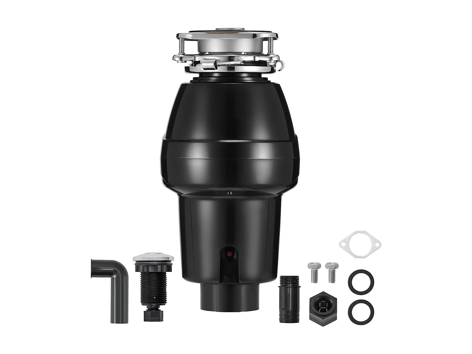 Broyeur de Déchets SucceBuy pour Évier de Cuisine, 1/2 CV, Système de Broyage des Déchets Alimentaire, 3820 tr/min, avec Câble d'Alimentation