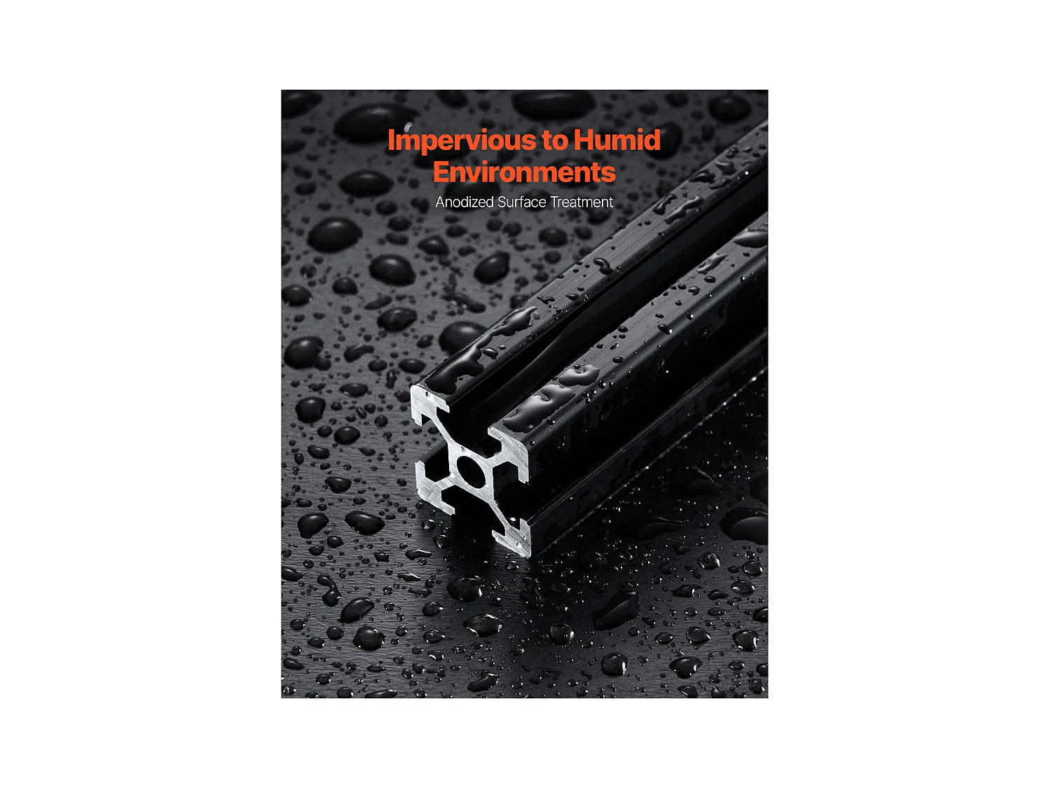 Perfis de Alumínio SucceBuy 200 cm Ranhura em T 2020 Conjunto de 10, Trilhos Lineares Anodizados conforme Normas Europeias, Adequados para Impressoras 3D