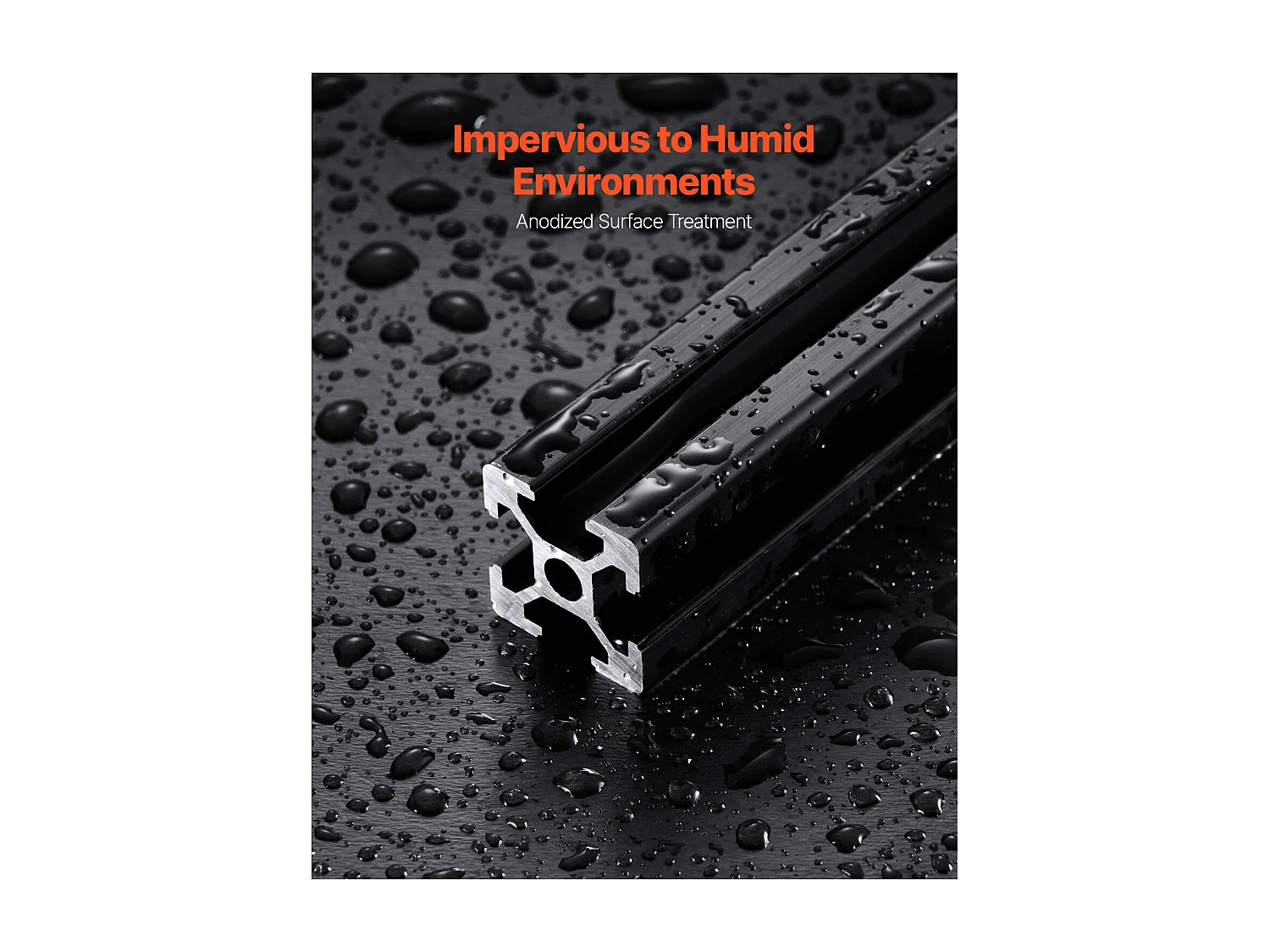 Profilés Aluminium SucceBuy 200 cm Rainure en T 2020 Lot de 10, Rails Linéaires Anodisés selon les Normes Européennes, Adaptés aux Imprimantes 3D