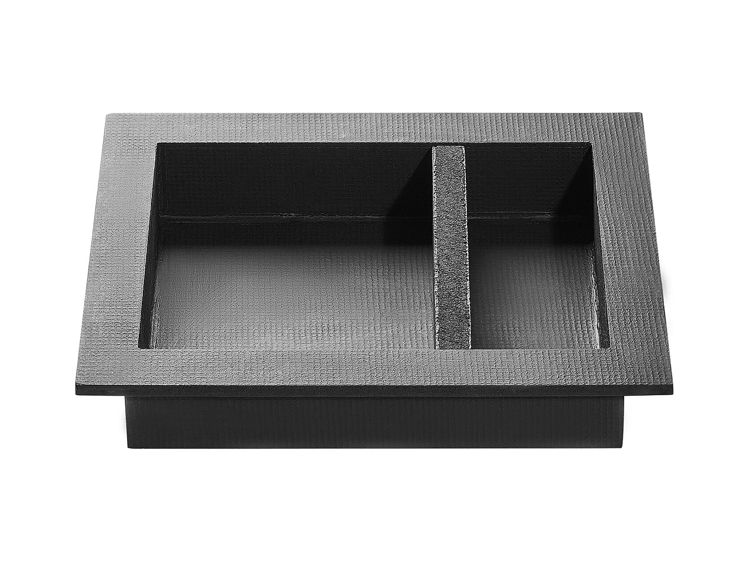 Niche Encastrable Salle de Bain SucceBuy, 10,16x40,64x50,8 cm, Murale Étagères de Rangement Moderne, Rangement Savon/Shampoing, Noir