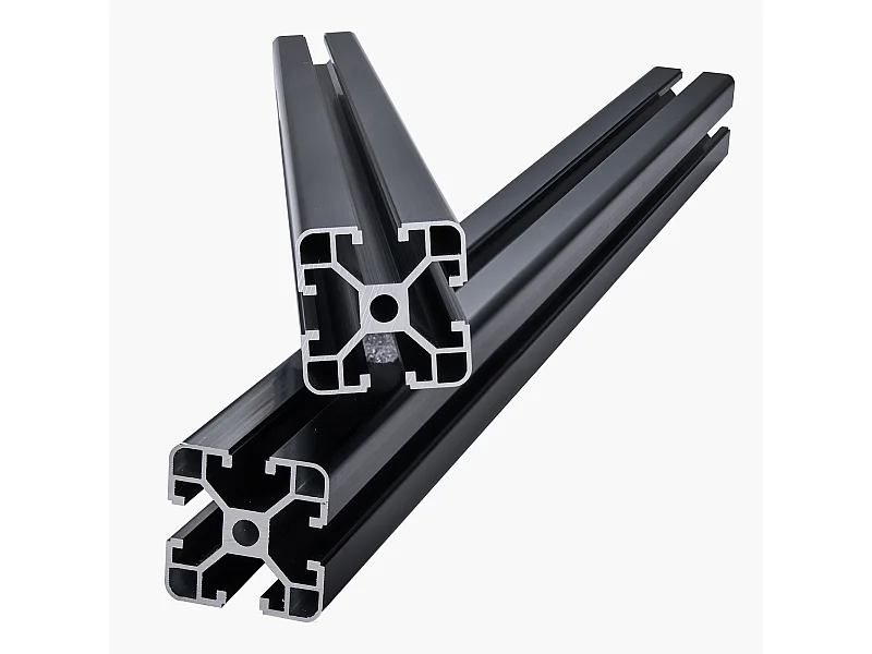 Profilati di Estruzione SucceBuy in Alluminio 4040 con Scanalatura a T da 60 cm,Lotto di 4, Guida Lineare Anodizzata Standard Europeo, Estruso Alta Resistenza