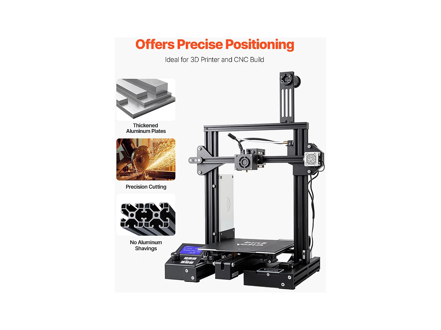 Profilés d'Extrusion SucceBuy en Aluminium 4040 à Rainure en T de 60 cm,Lot de 4, Rail Linéaire Anodisé Standard Européen, Extrudé Haute Résistance