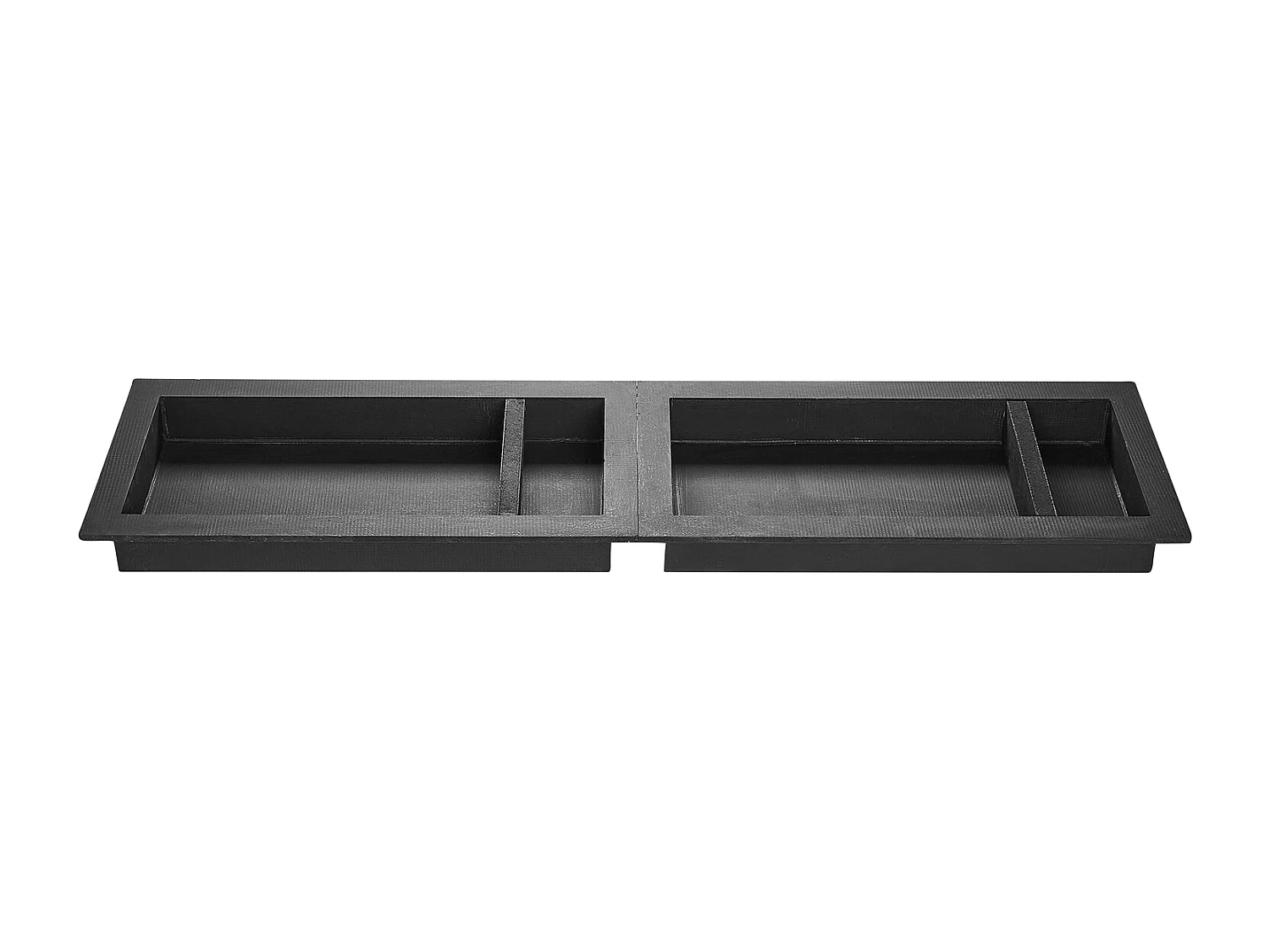 Niche Encastrable Salle de Bain SucceBuy, 40,6x81,3 cm + 40,6x81,3 cm,Murale Étagères de Rangement Moderne, Rangement Savon/Shampoing, Noir