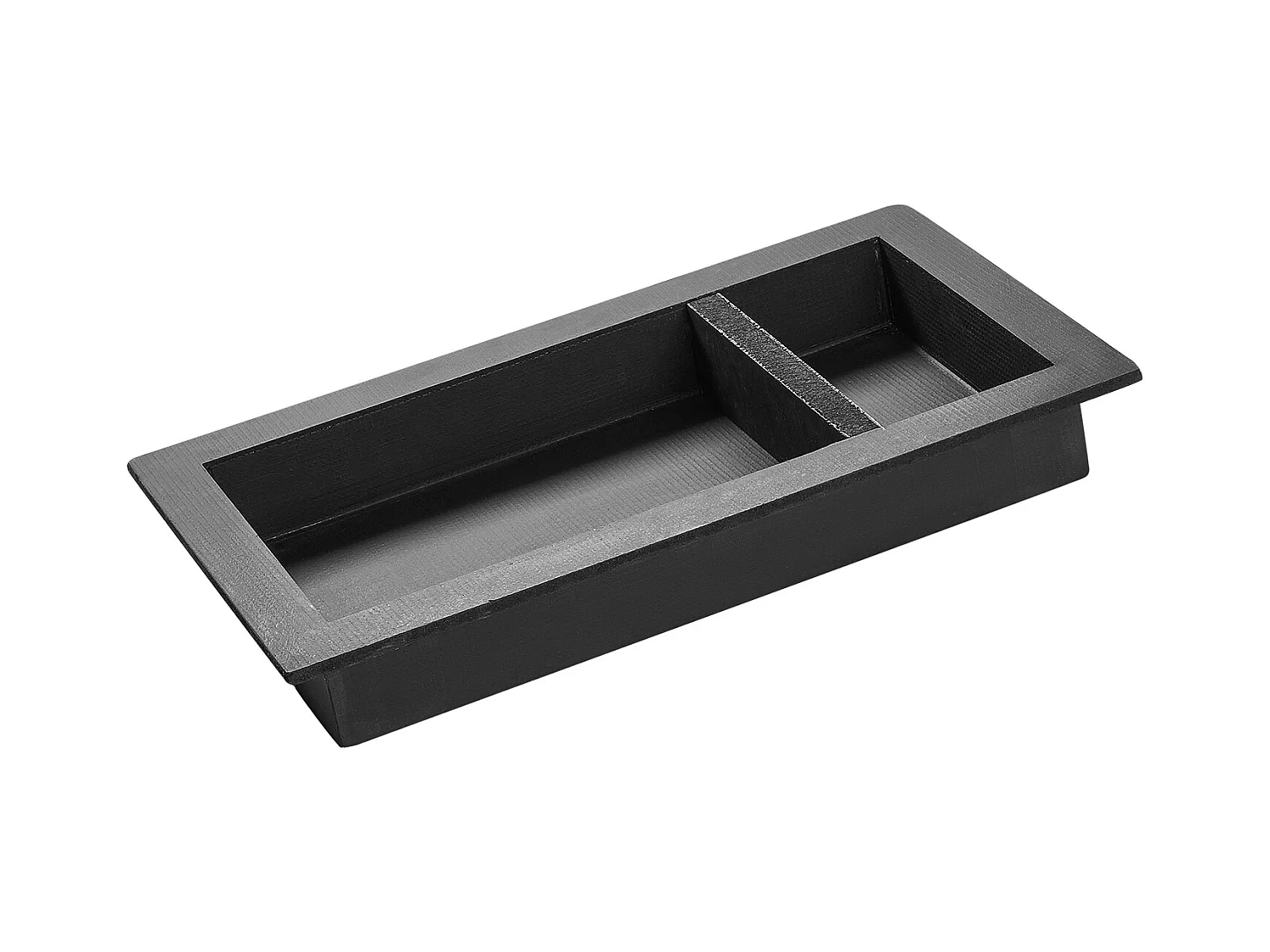 Niche Encastrable Salle de Bain SucceBuy, 10,16x40,64x71,12 cm, Murale Étagères de Rangement Moderne, Rangement Savon/Shampoing, Noir