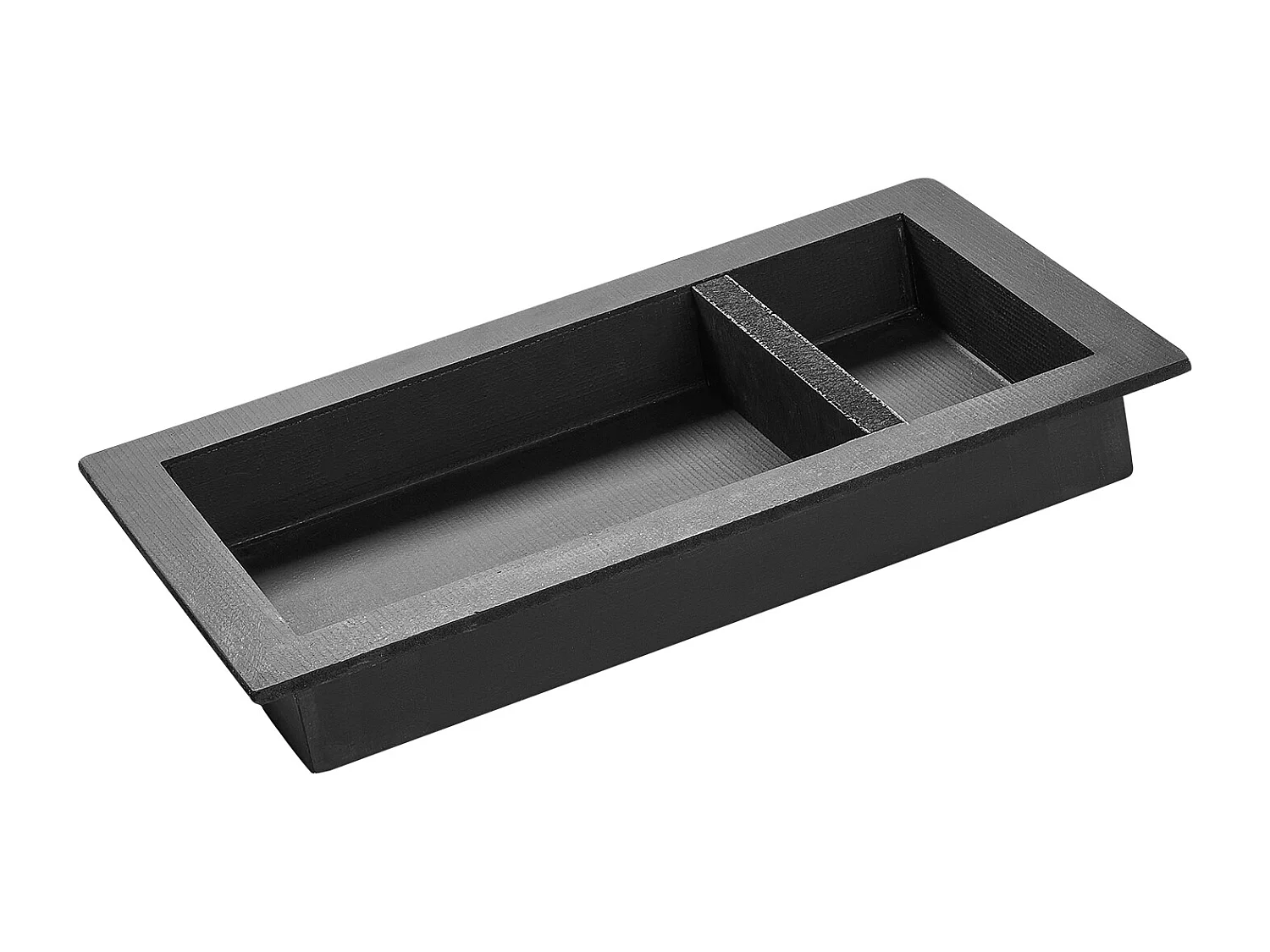 Niche Encastrable Salle de Bain SucceBuy, 10,16x40,64x71,12 cm, Murale Étagères de Rangement Moderne, Rangement Savon/Shampoing, Noir