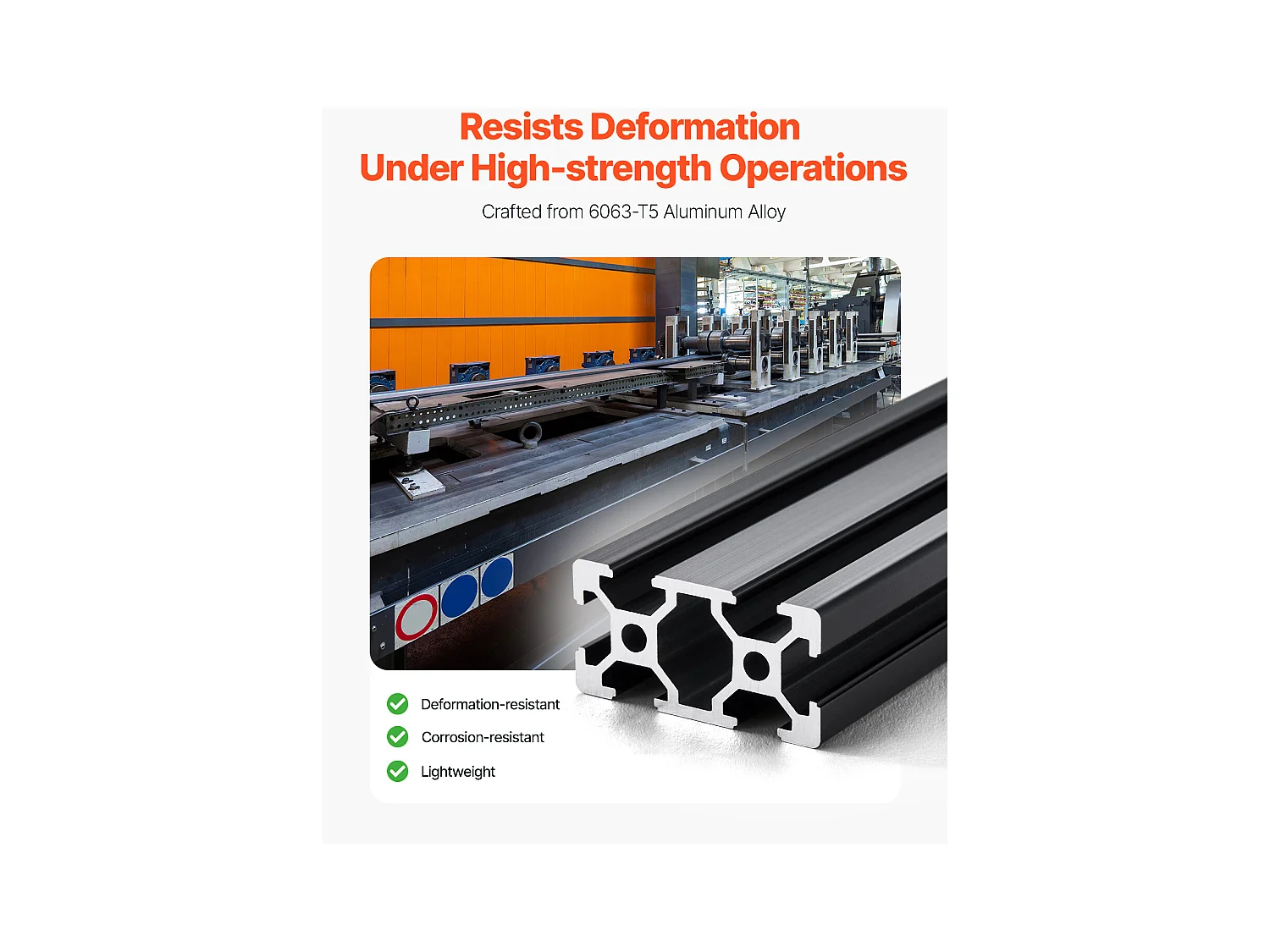 Aluminiumprofielen SucceBuy 150 cm T-Sleuf 2040, Set van 5, Geanodiseerde Lineaire Rail volgens Europese Normen, Geschikt voor 3D-printers, Zwart