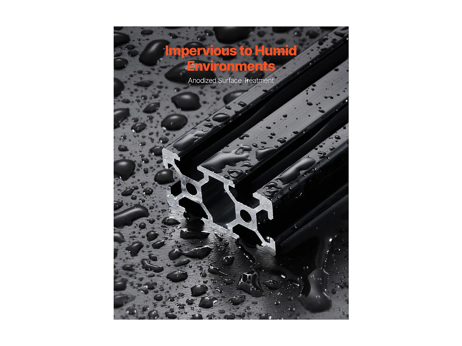 Profilés Aluminium SucceBuy 150 cm Rainure en T 2040, Lot de 5, Rail Linéaire Anodisé selon les Normes Européennes, Adapté aux Imprimantes 3D, Noir