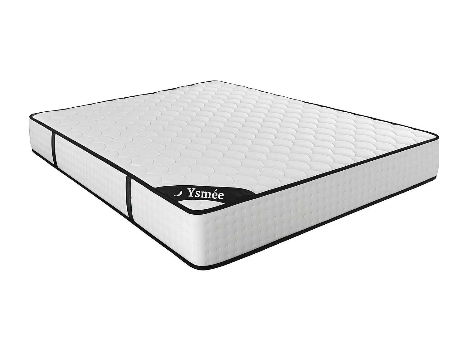 Matelas 160 x 200 cm ressorts ensachés 7 zones et mémoire de forme ép.22cm - LUREAN de YSMÉE