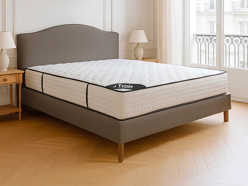 Matelas 160 x 200 cm ressorts ensachés 7 zones et mémoire de forme ép.22cm - LUREAN de YSMÉE