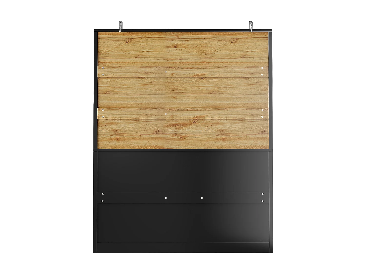 Credenza da cucina moderna 140×38,5×175 cm - con 5 ante e 3 cassetti e 9 ripiani - nero