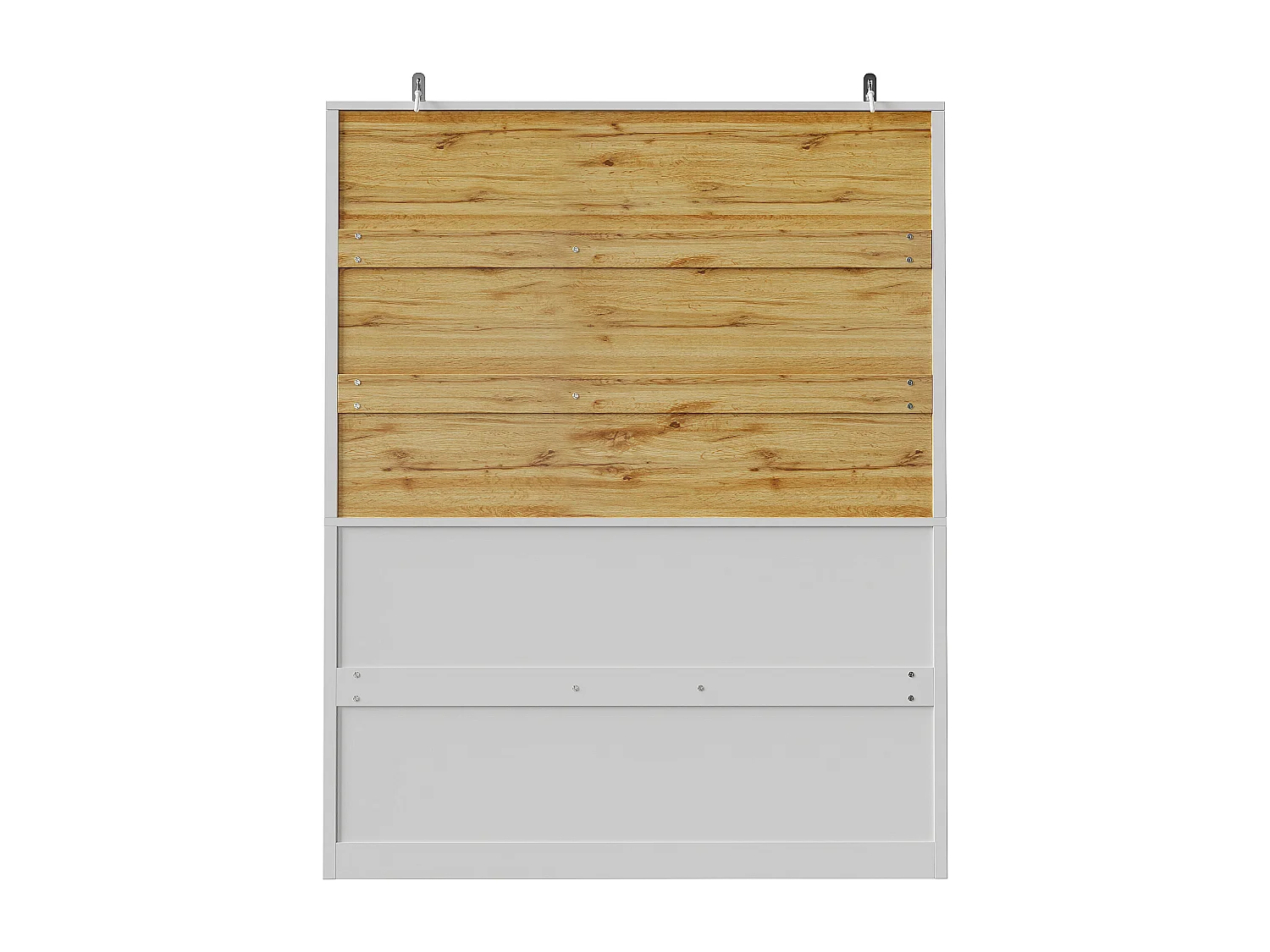 Buffet de cuisine moderne 140x38.5x175 cm - 5 portes + 3 tiroirs + 9 étagères - blanc