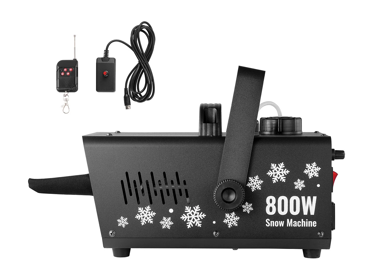 Machine à Neige SucceBuy 800 W avec Éclairage LED pour Événements - Crée une Ambiance Hivernale et Féerique Instantanément