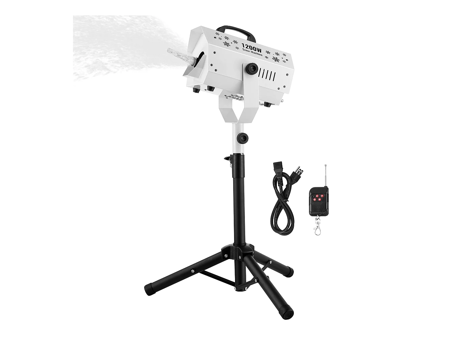 Macchina per Neve SucceBuy 1200 W con Supporto Regolabile - Perfetta per Feste al Chiuso ed Eventi all'Aperto