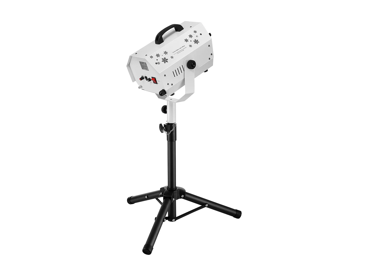 Schneemaschine SucceBuy 1200 W mit Verstellbarem Ständer - Perfekt für Partys in Innenräumen und Veranstaltungen im Freien