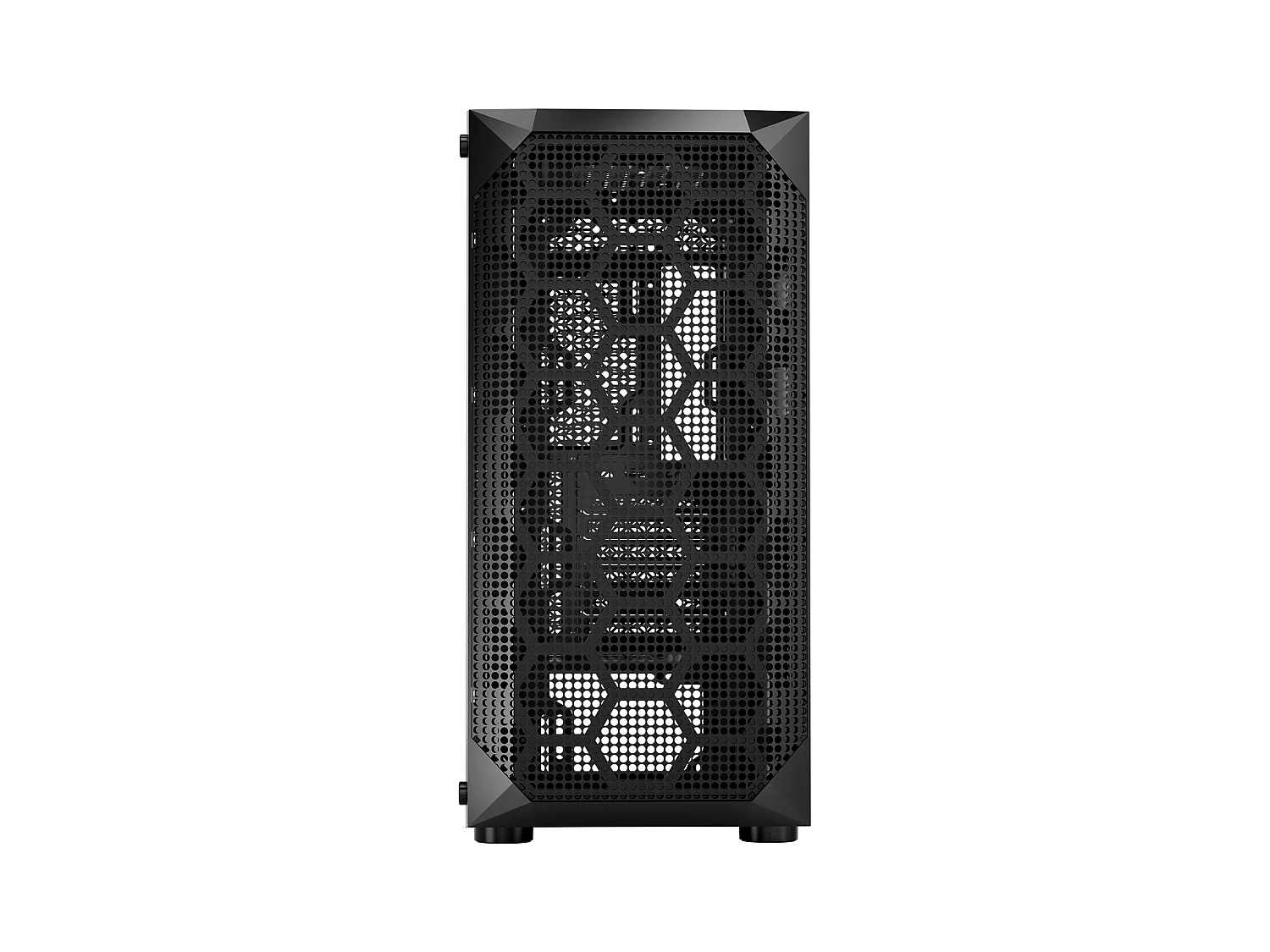 Gabinete PC SucceBuy Gaming Torre Completa, Protetor Magnético de Poeira, 3 Ventoinhas PWM de 14 cm, Adequado para GPU até 41 cm de Comprimento