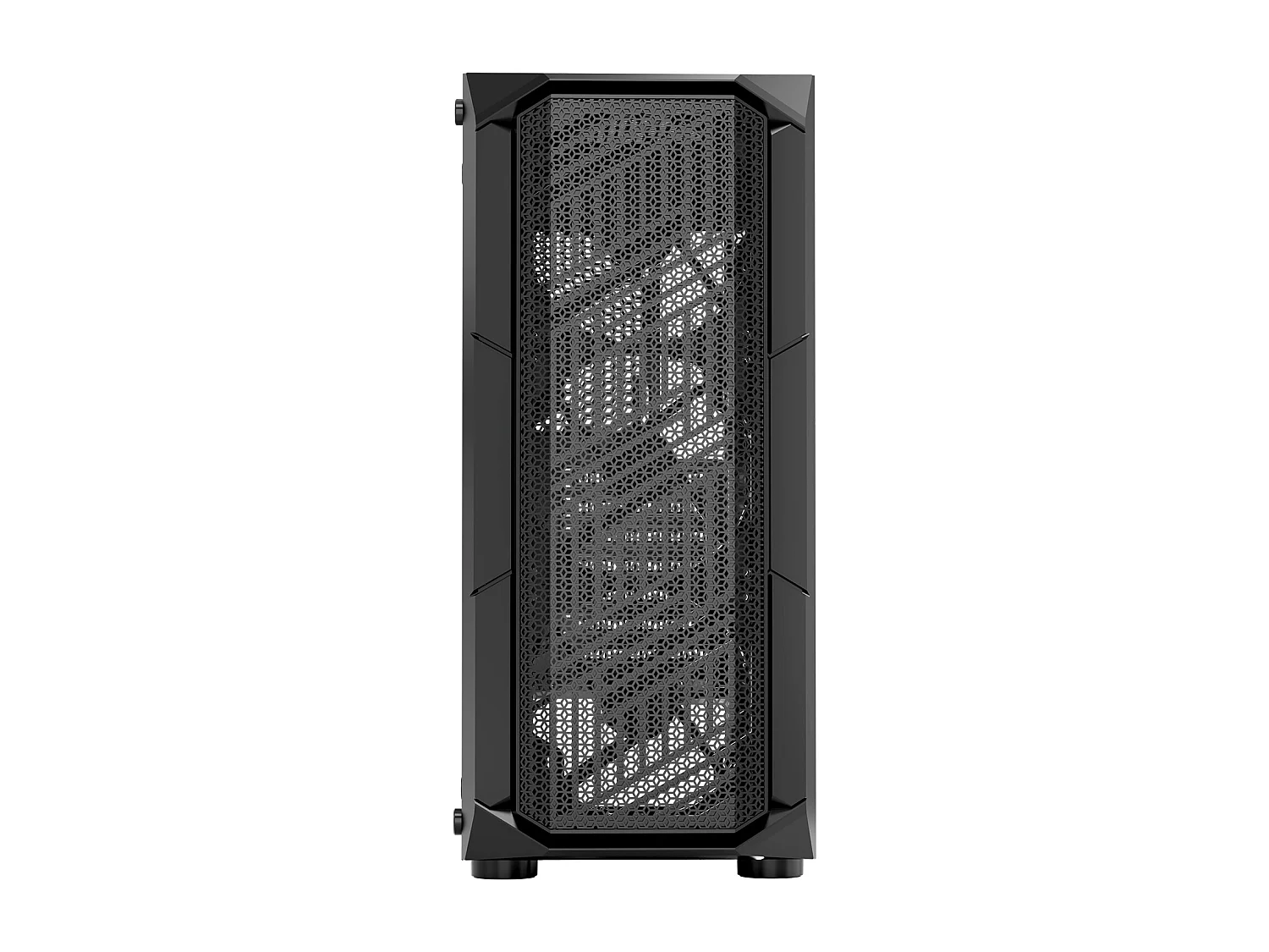 Boîtier PC Gaming SucceBuy, Panneau en Verre Trempé, Protection contre la Poussière, 4 Ventilateurs ARGB de 12cm, Compatible avec les GPU jusqu'à 32cm de Long
