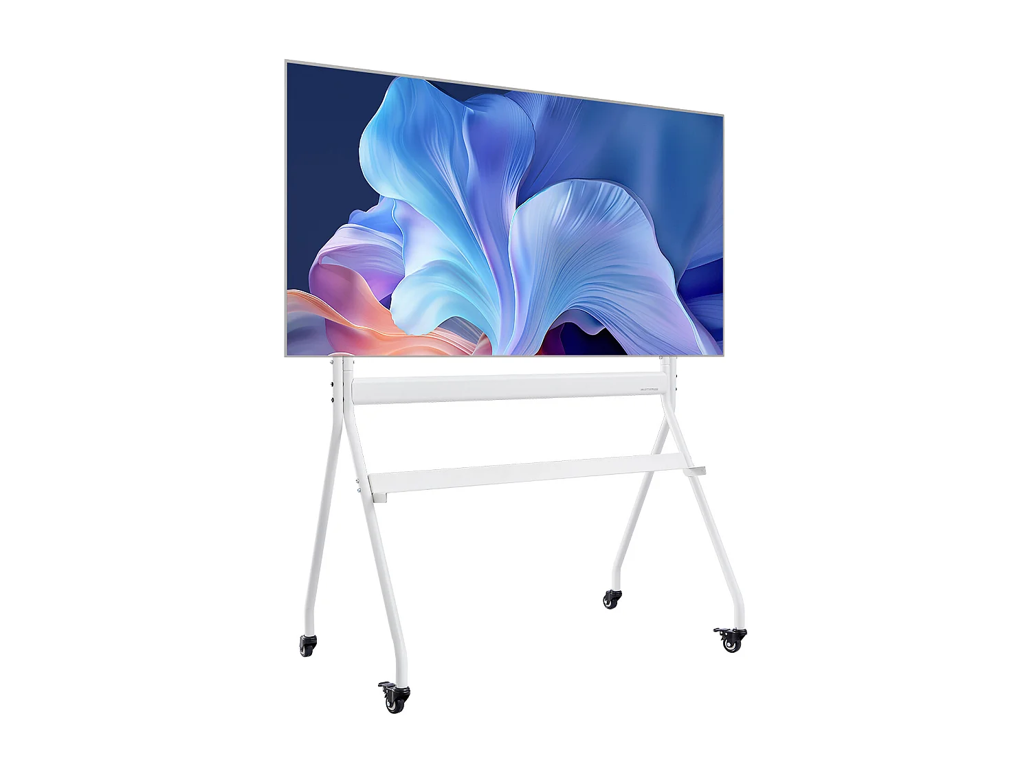 Support TV à Roulettes SucceBuy Chariot TV Mobile et Support Télé sur Pied Portable, Pour Téléviseurs/LED/LCD/OLED de 889 à 2540 mm, Jusqu'à 90 kg