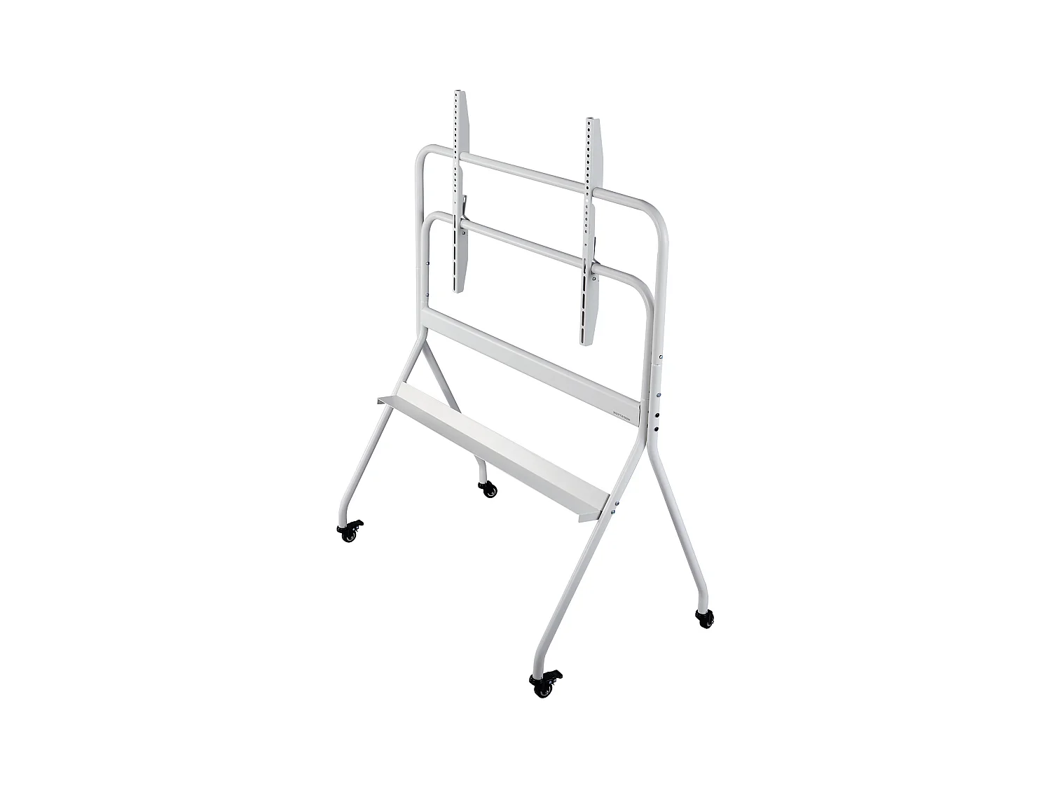 TV-Standaard op Wieltjes SucceBuy Mobiele TV-Wagen en Draagbare TV-Standaard op Voet, Voor TV's/LED/LCD/OLED van 889 tot 2540 mm, Tot 90 kg