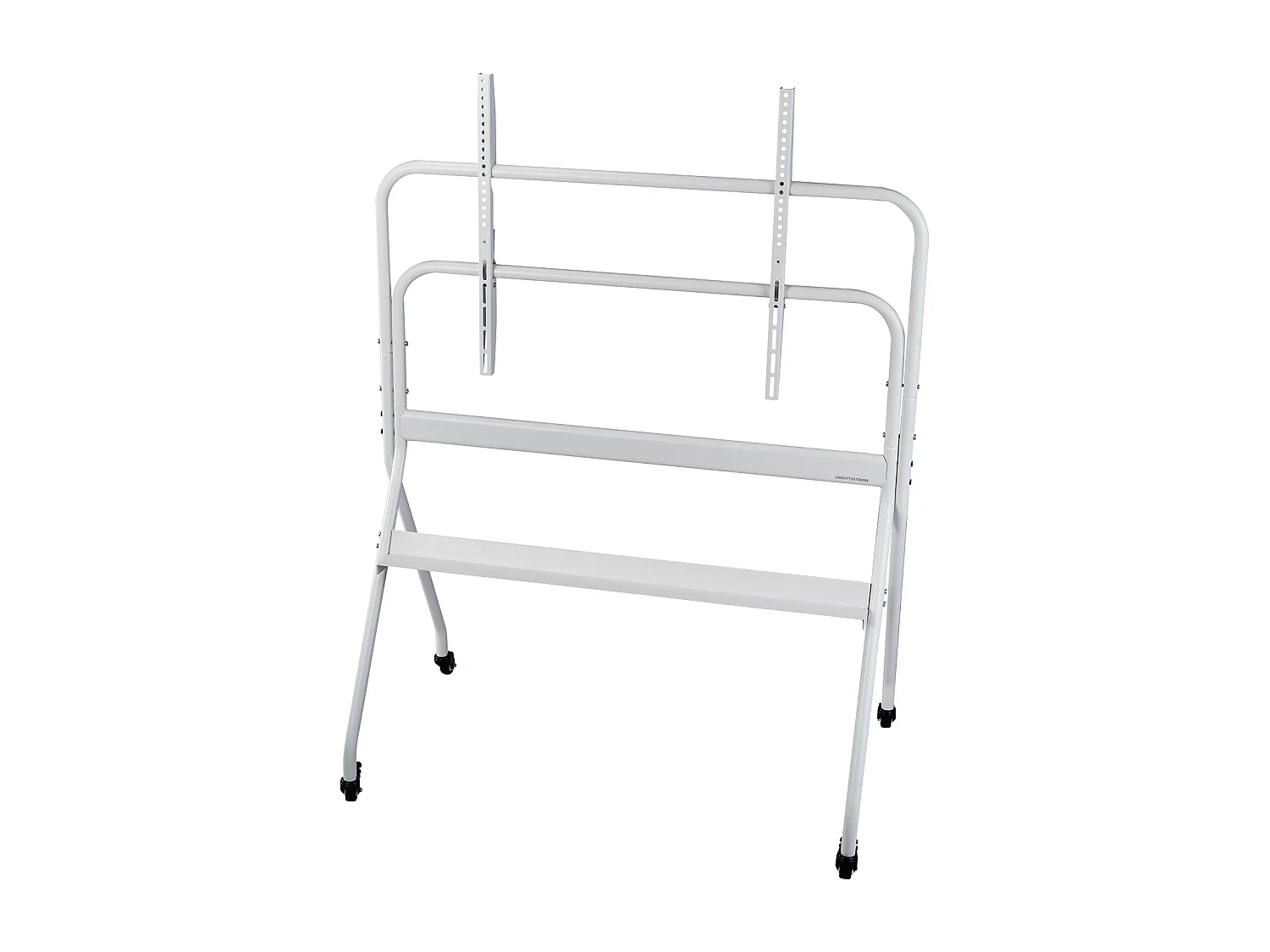 Support TV à Roulettes SucceBuy Chariot TV Mobile et Support Télé sur Pied Portable, Pour Téléviseurs/LED/LCD/OLED de 889 à 2540 mm, Jusqu'à 90 kg