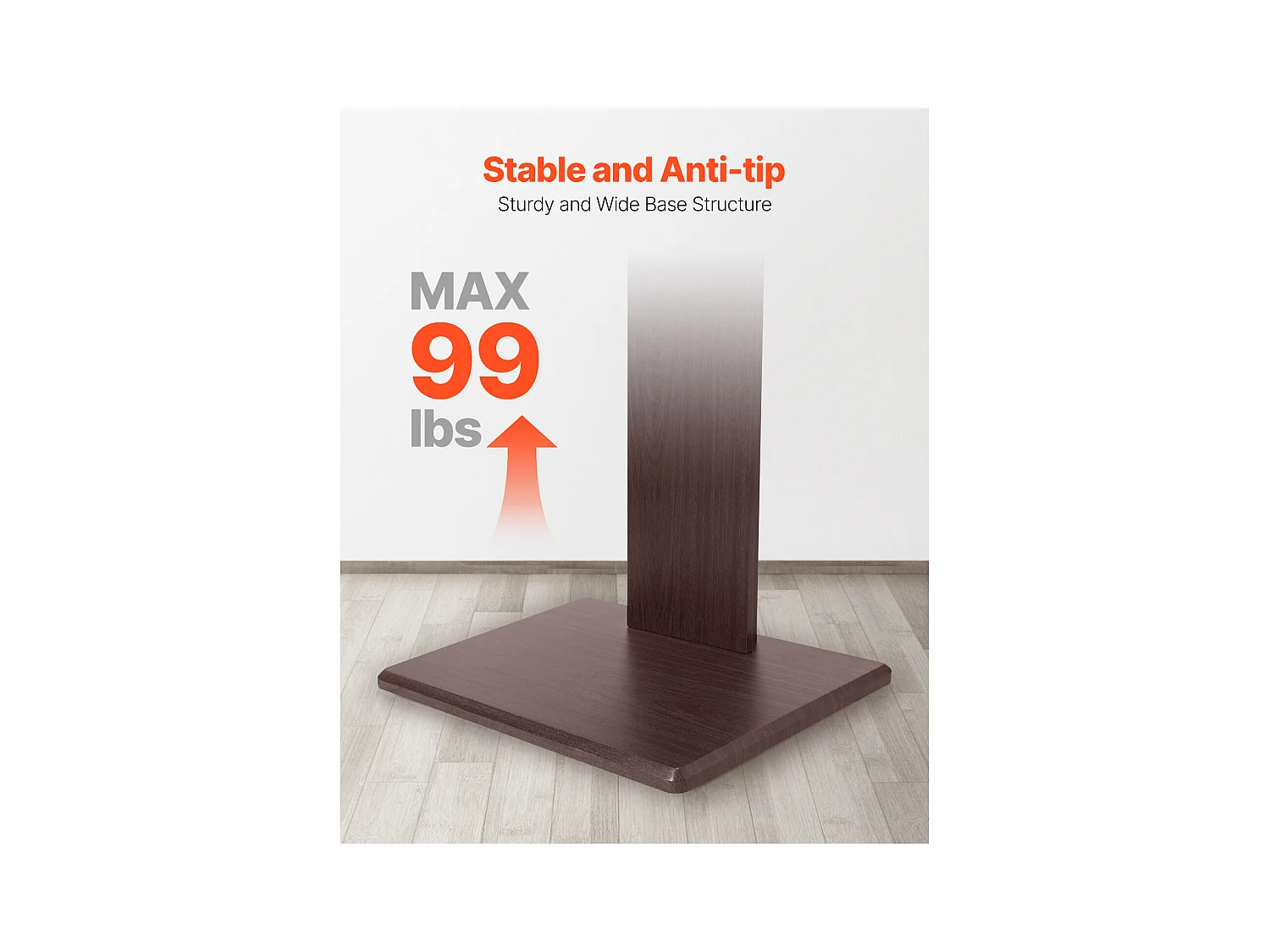 Support TV à Roulettes Universel SucceBuy Chariot TV Mobile avec Multiprise, Pivotant et Hauteur Réglable, Jusqu'à 45 kg, Pour Écrans 812,8-1778 mm