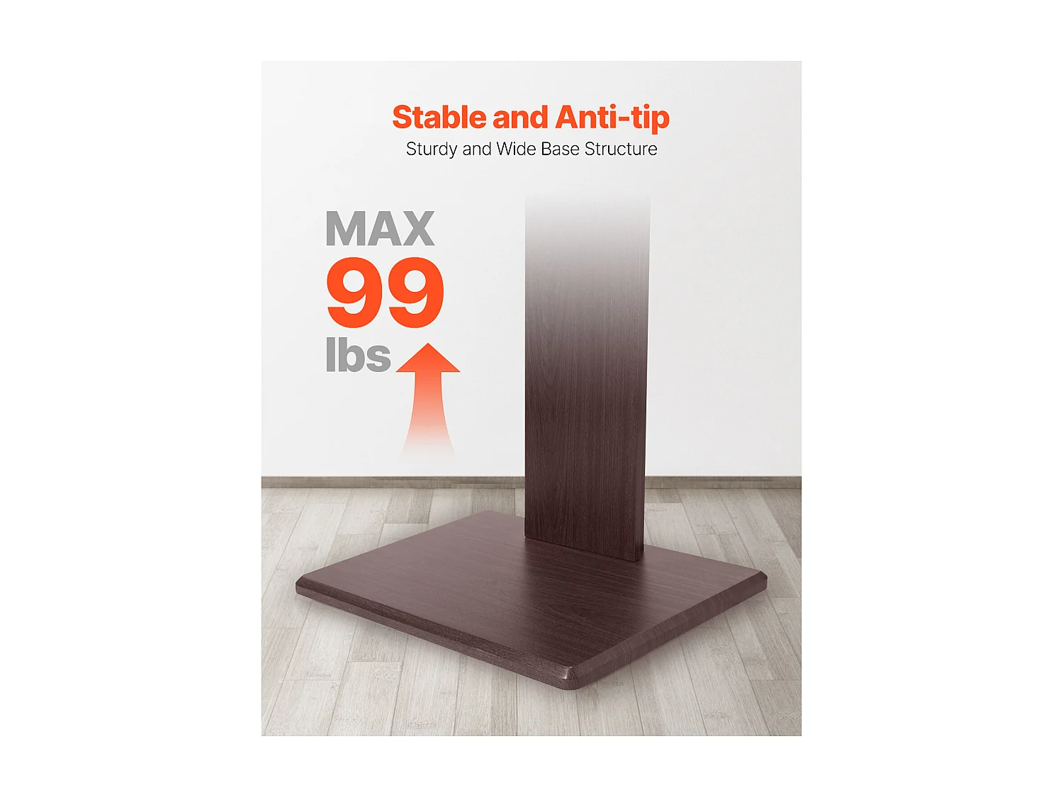 Support TV à Roulettes Universel SucceBuy Chariot TV Mobile avec Multiprise, Pivotant et Hauteur Réglable, Jusqu'à 45 kg, Pour Écrans 812,8-1778 mm