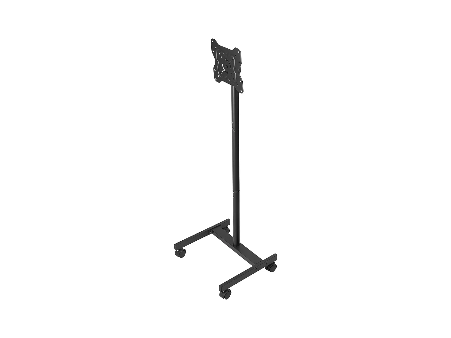 Support TV à Roulettes SucceBuy Chariot TV Mobile et Support Télé sur Pied Portable, Pour Téléviseurs/LED/LCD/OLED de 431,8 à 1397 mm, Jusqu'à 20 kg