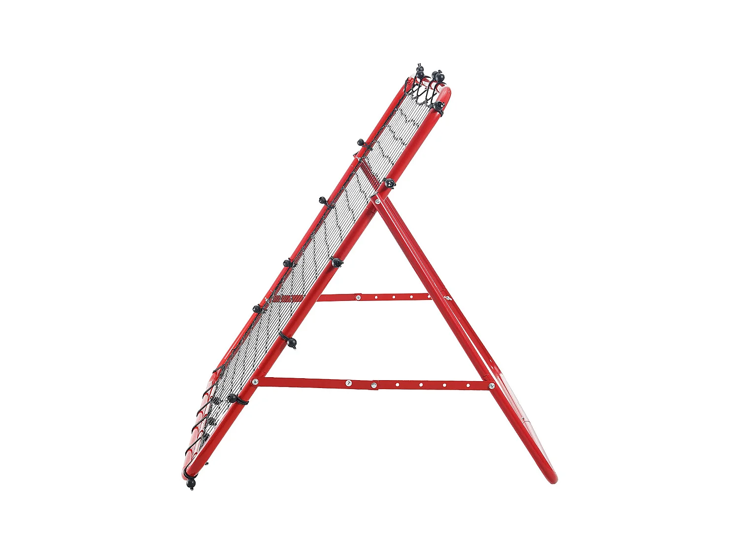 Filet de Rebond SucceBuy de Football, 99 x 99 cm, Équipement D'entraînement de Football en Fer Sac Portable