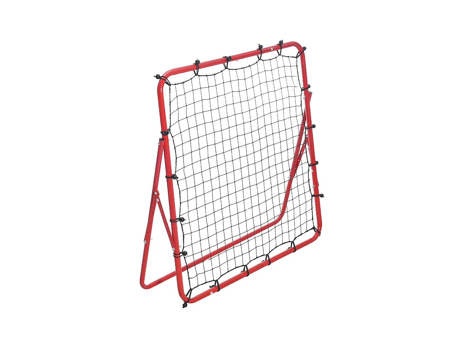 Filet de Rebond SucceBuy de Football, 99 x 99 cm, Équipement D'entraînement de Football en Fer Sac Portable