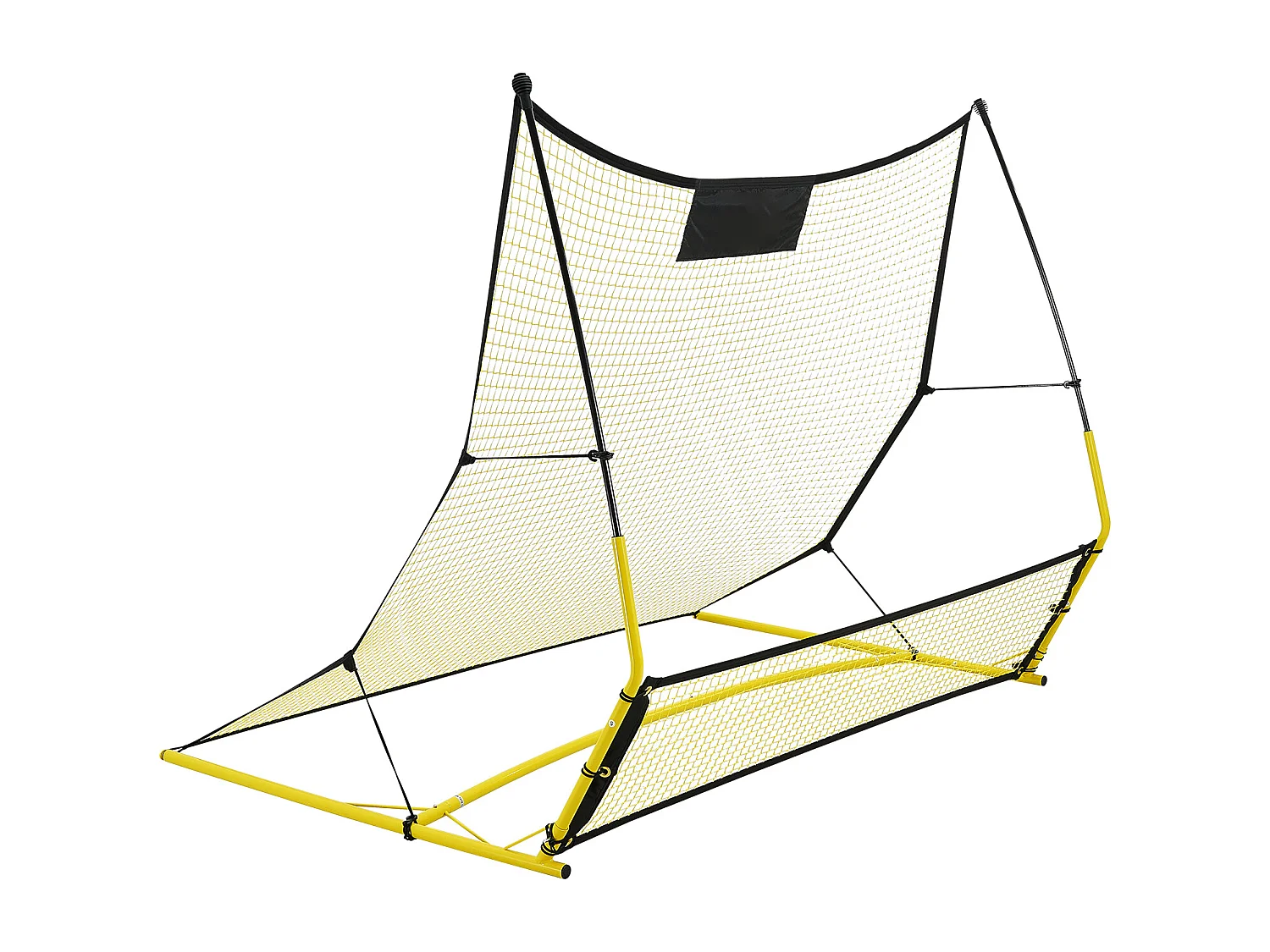 Filet de Rebond SucceBuy Portable 2 en 1 180 cmx102 cm pour Entraîneur de Football avec Sac, Idéal pour l'Entraînement en Équipe et en Solo
