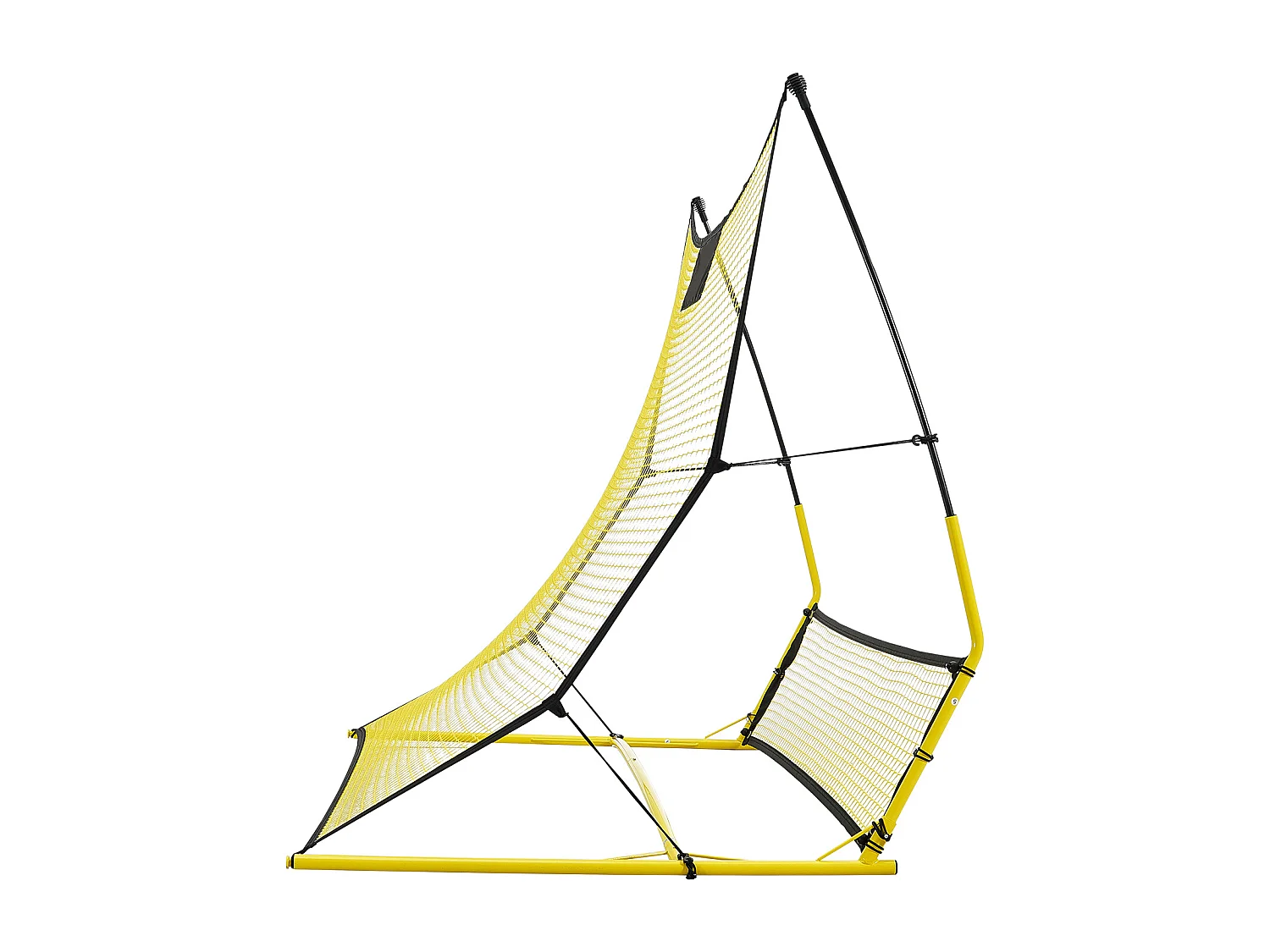 Filet de Rebond SucceBuy Portable 2 en 1 180 cmx102 cm pour Entraîneur de Football avec Sac, Idéal pour l'Entraînement en Équipe et en Solo