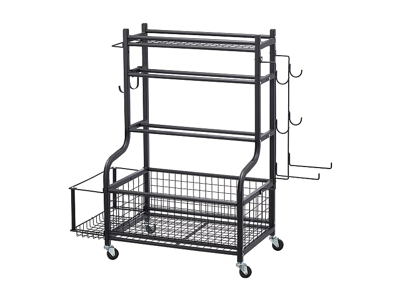 Organiseur de Salle SucceBuy de Sport, Rangement pour Tapis de Yoga, Support de Poids et Support d'Haltères