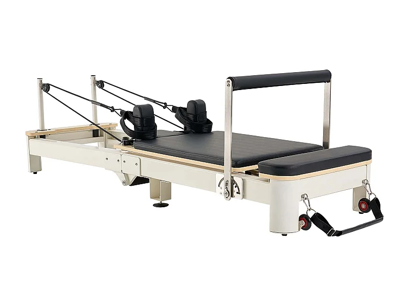 Maszyna do Pilatesu SucceBuy Pilates Reformer Składana Maszyna do Pilatesa z Oporem do Siłowni