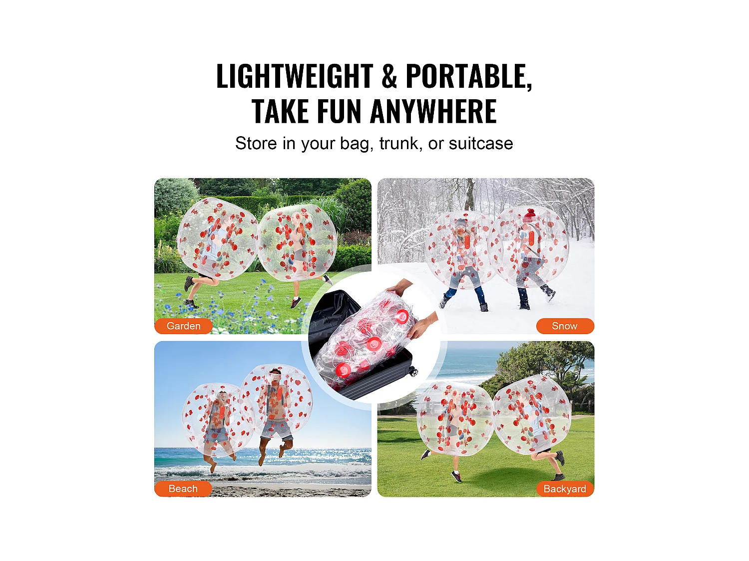 Ballon Pare-Chocs Gonflable SucceBuy, en PVC de 1,2 m, Lot de 1, pour Adolescent et Adulte