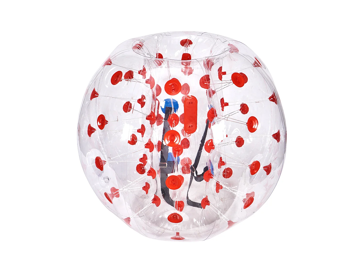 Aufblasbarer Stoßball SucceBuy, aus PVC von 1,2 m, Packung von 1, für Jugendliche und Erwachsene