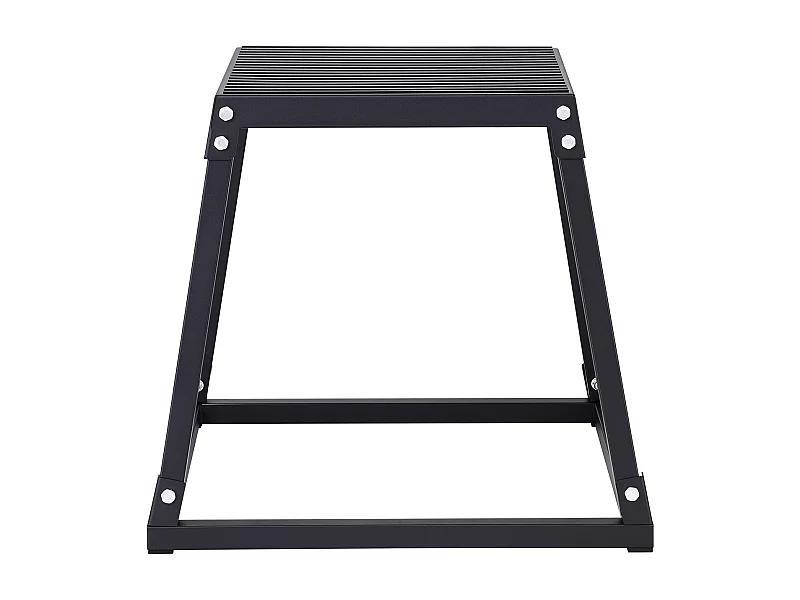 Caixa de Salto Pliométrico SucceBuy, Caixa de Pliometria, Caixa de Salto Musculação Fitness, 45.8 cm, Preta