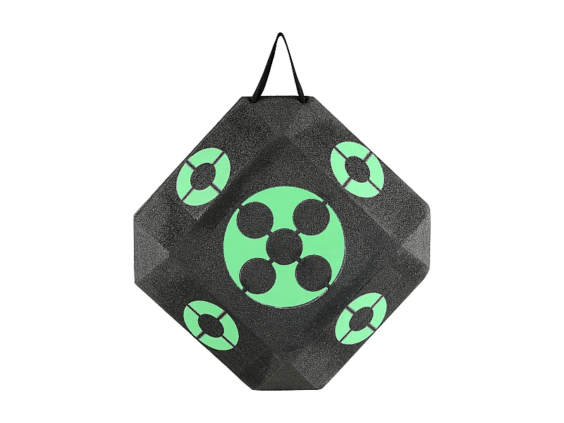 Bogen-Schießziel SucceBuy, 38,1 x 38,1 cm, Kubisches Schaumstoffziel für Outdoor-Training