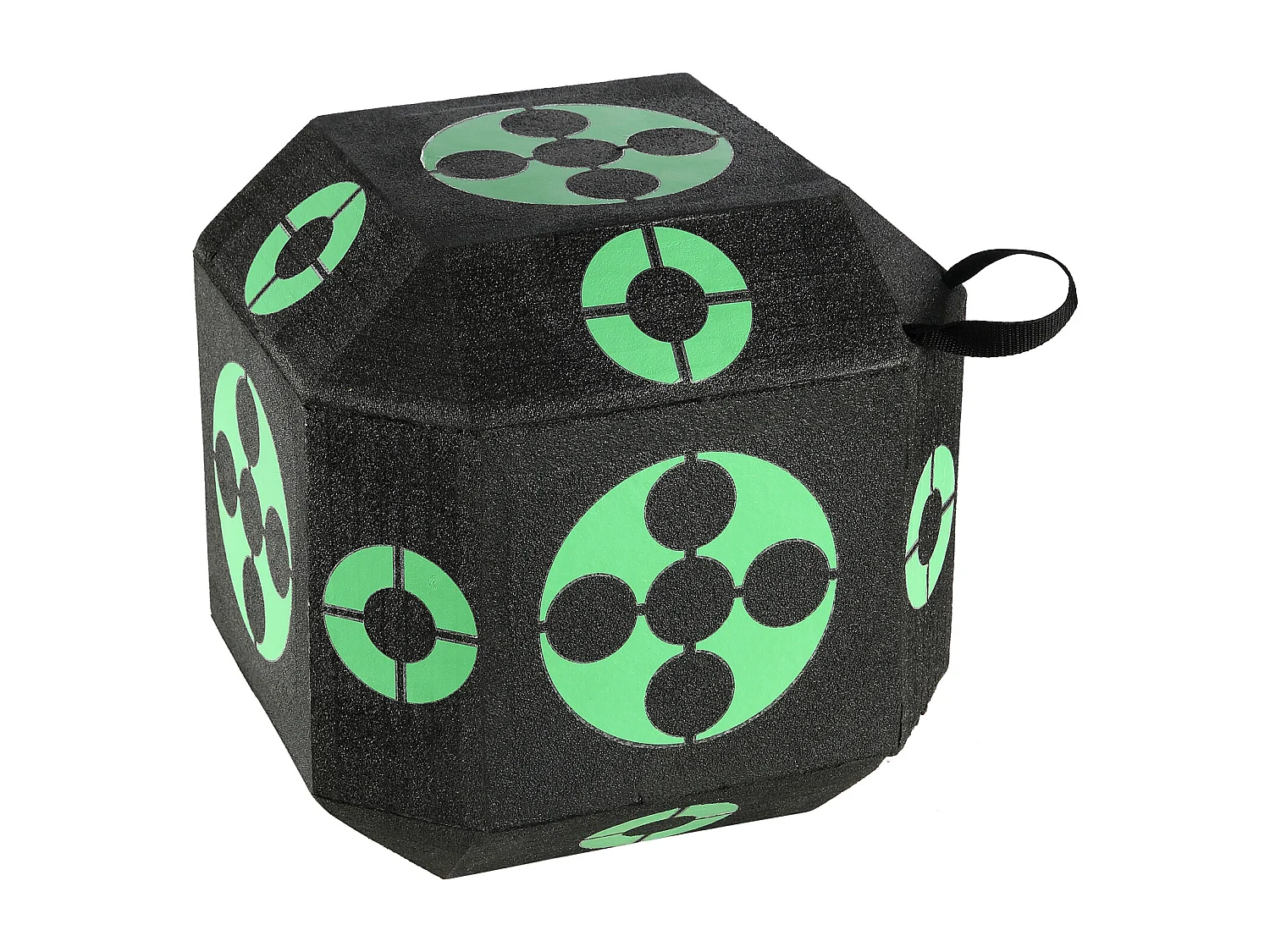 Cible de Tir à l'Arc SucceBuy, 38,1 x 38,1 cm, Cible en Mousse Cubique pour Entraînement en Extérieur