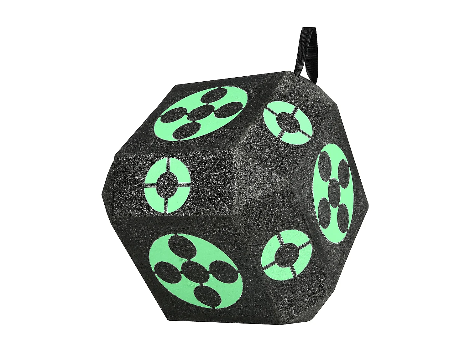 Cible de Tir à l'Arc SucceBuy, 38,1 x 38,1 cm, Cible en Mousse Cubique pour Entraînement en Extérieur