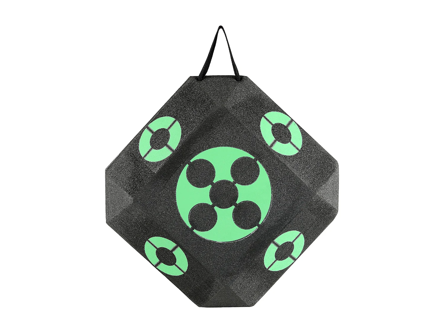 Cible de Tir à l'Arc SucceBuy, 38,1 x 38,1 cm, Cible en Mousse Cubique pour Entraînement en Extérieur