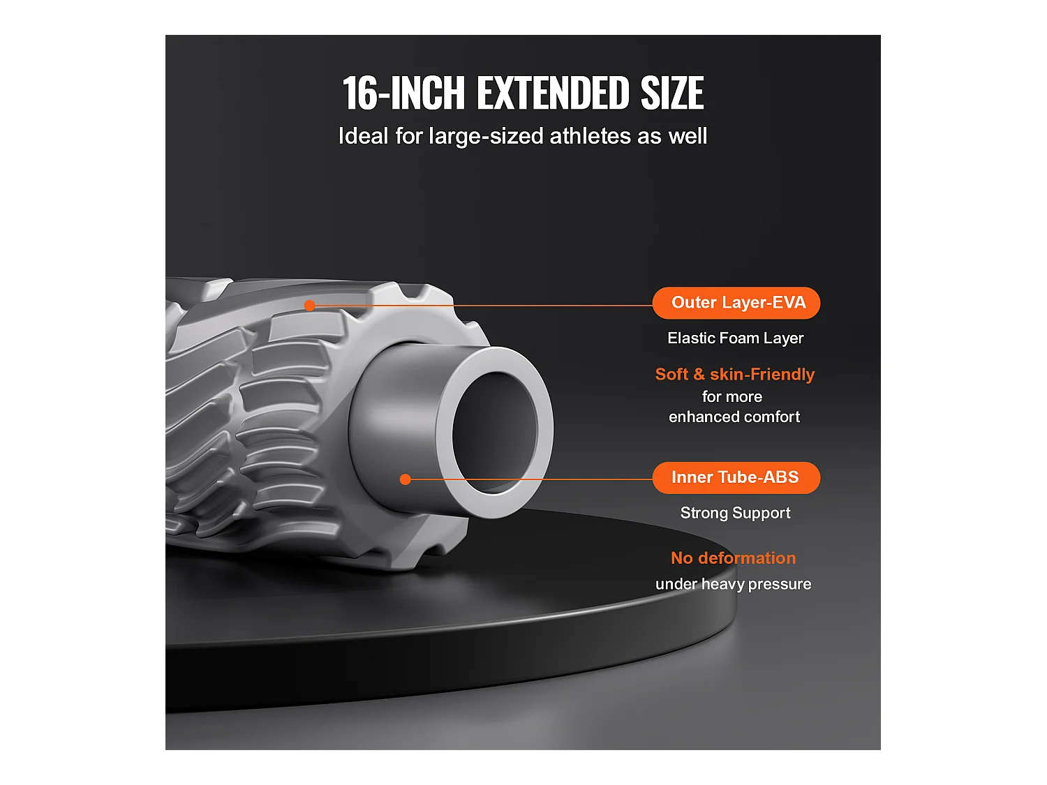 Rouleau en Mousse Électrique SucceBuy, avec à 5 Vitesses pour la Relaxation Musculaire, pour Soulager la Douleur, Augmenter Flux Sanguin