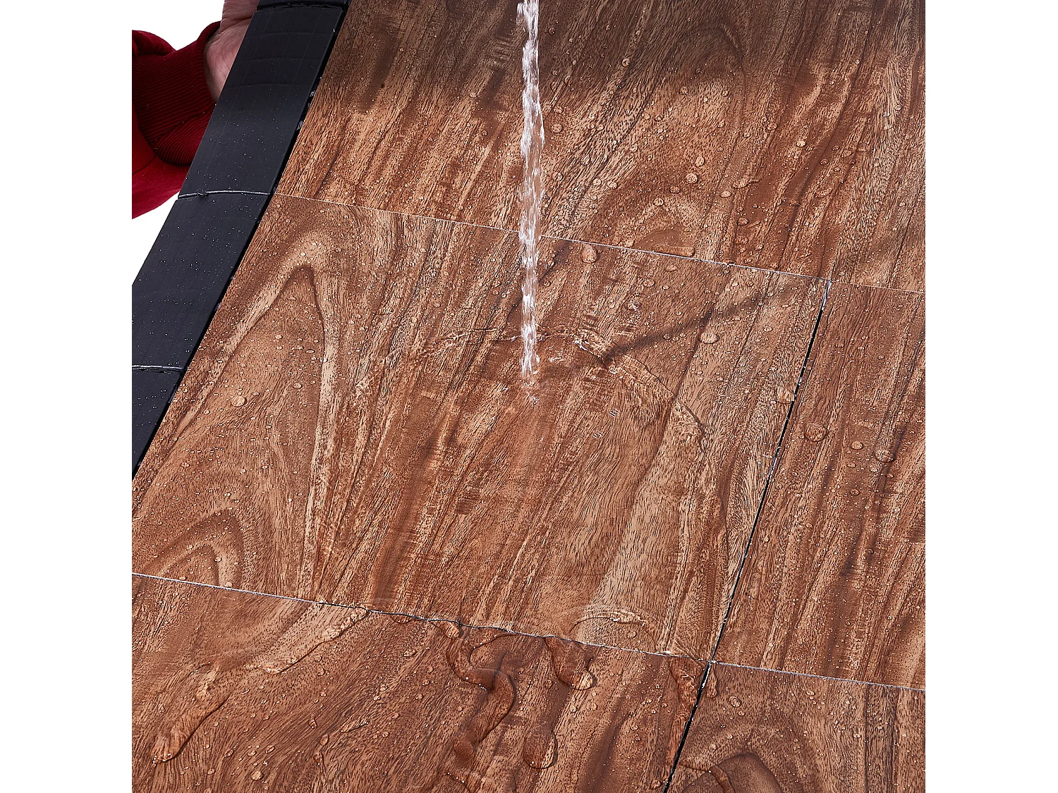 Revêtements de Sol SucceBuy pour Salle de Sport, Dalles en Caoutchouc Emboîtables de 25 Pièces, Puzzle PP+PVC