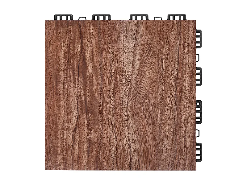 Rivestimenti per Pavimenti SucceBuy per Palestra, Piastre in Gomma Intrecciabili di 25 Pezzi, Puzzle PP+PVC