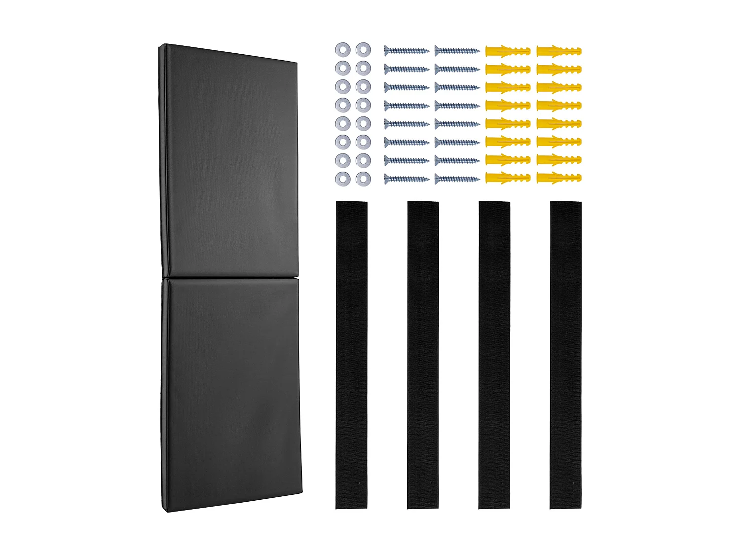 Crash Pad SucceBuy Tappetino di Protezione per Pareti da Palestra, Tappetino in Schiuma Impermeabile Resistente, Spessore 5 cm, per Campo da Basket e Garage