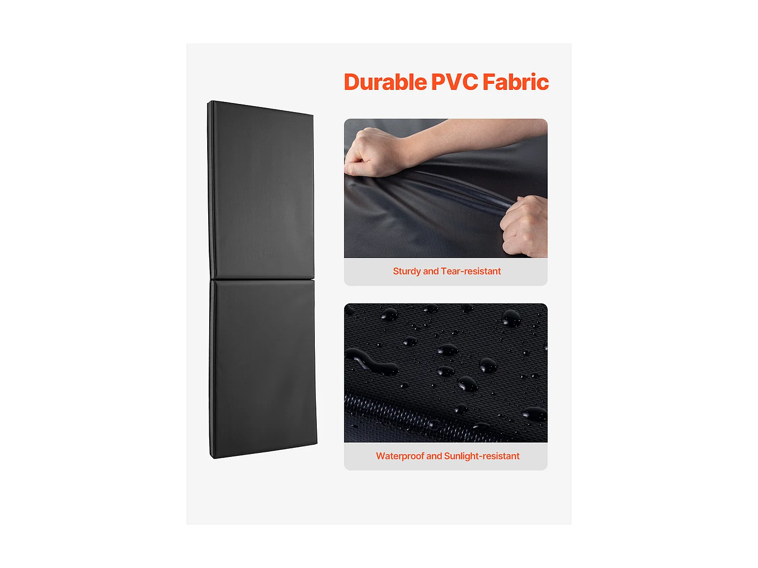 Crash Pad SucceBuy Tappetino di Protezione per Pareti da Palestra, Tappetino in Schiuma Impermeabile Resistente, Spessore 5 cm, per Campo da Basket e Garage