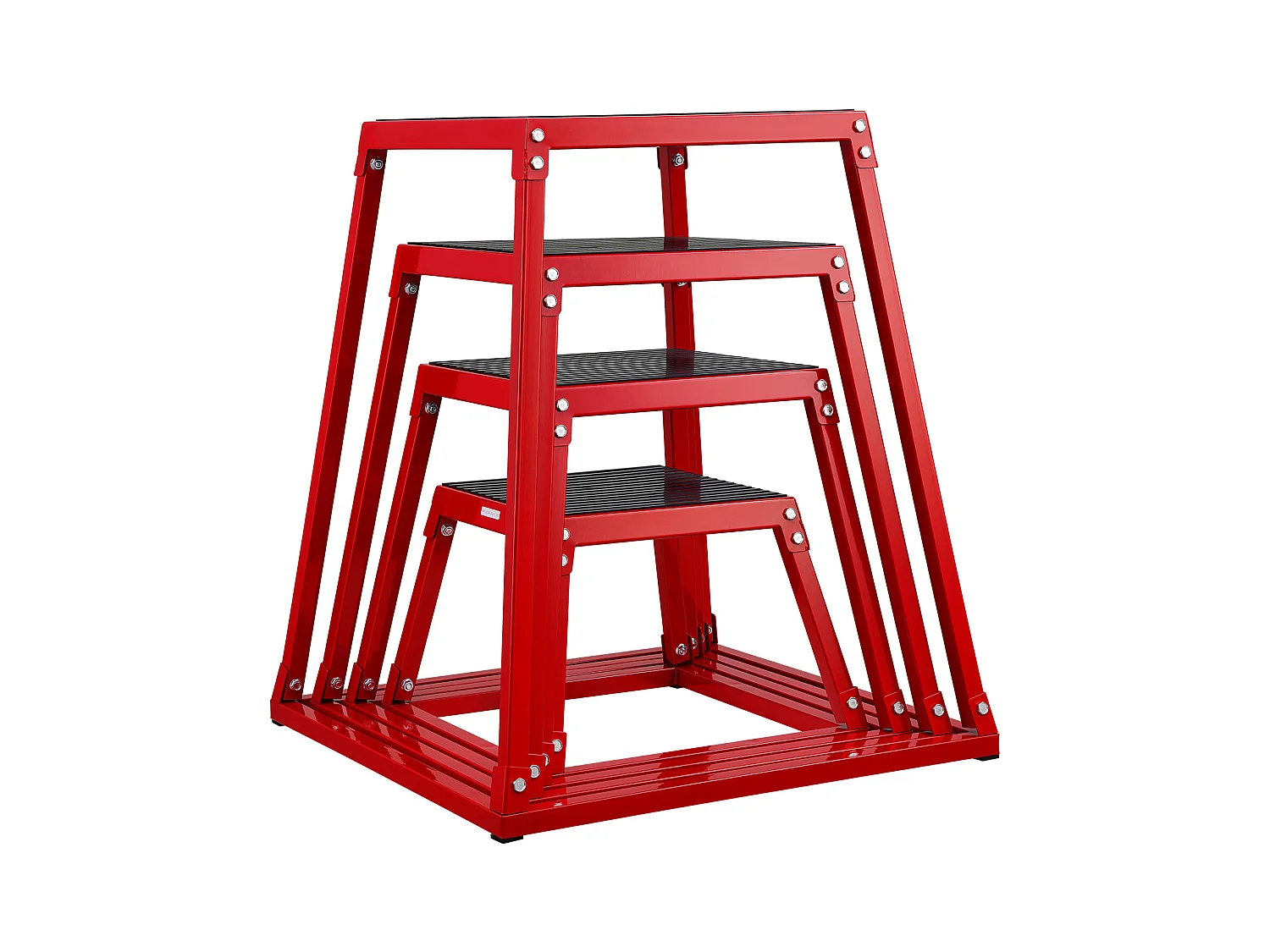 Boîte de Saut Pliométrique SucceBuy, Boîte à Saut Musculation Fitness, 4PCs, 30.5/45.8/60.9/76.2 cm