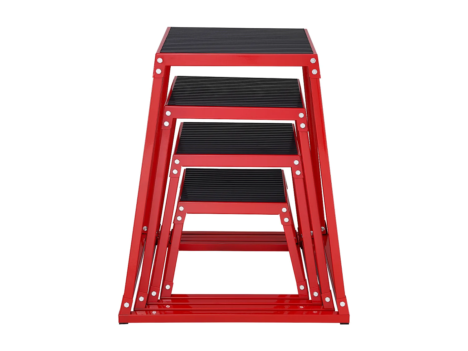 Boîte de Saut Pliométrique SucceBuy, Boîte à Saut Musculation Fitness, 4PCs, 30.5/45.8/60.9/76.2 cm