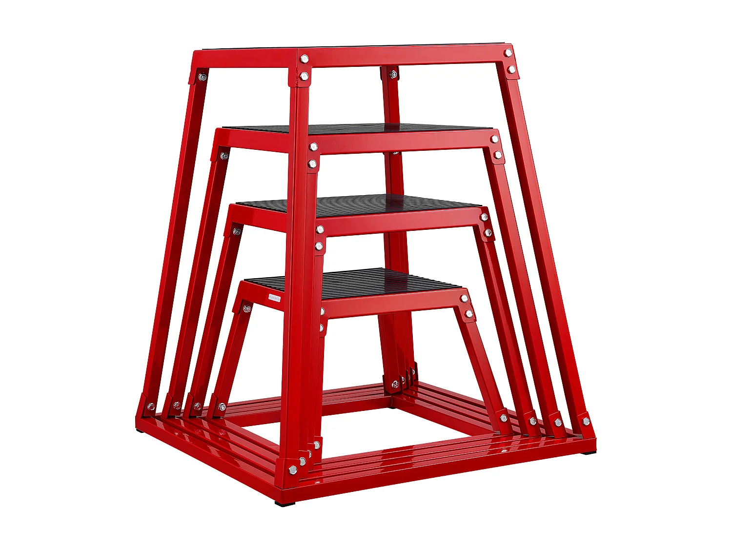 Boîte de Saut Pliométrique SucceBuy, Boîte à Saut Musculation Fitness, 4PCs, 30.5/45.8/60.9/76.2 cm