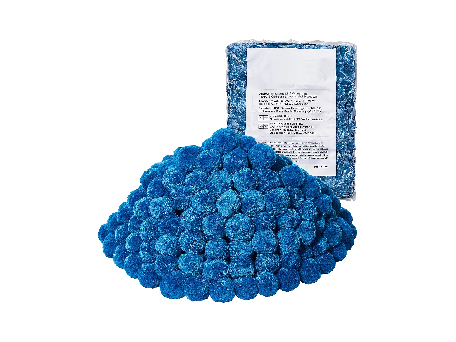 Boules Filtrantes pour Piscine, SucceBuy Boules Filtrantes pour Piscine 1.83 kg Bleues pour Filtre à Sable pour Piscine