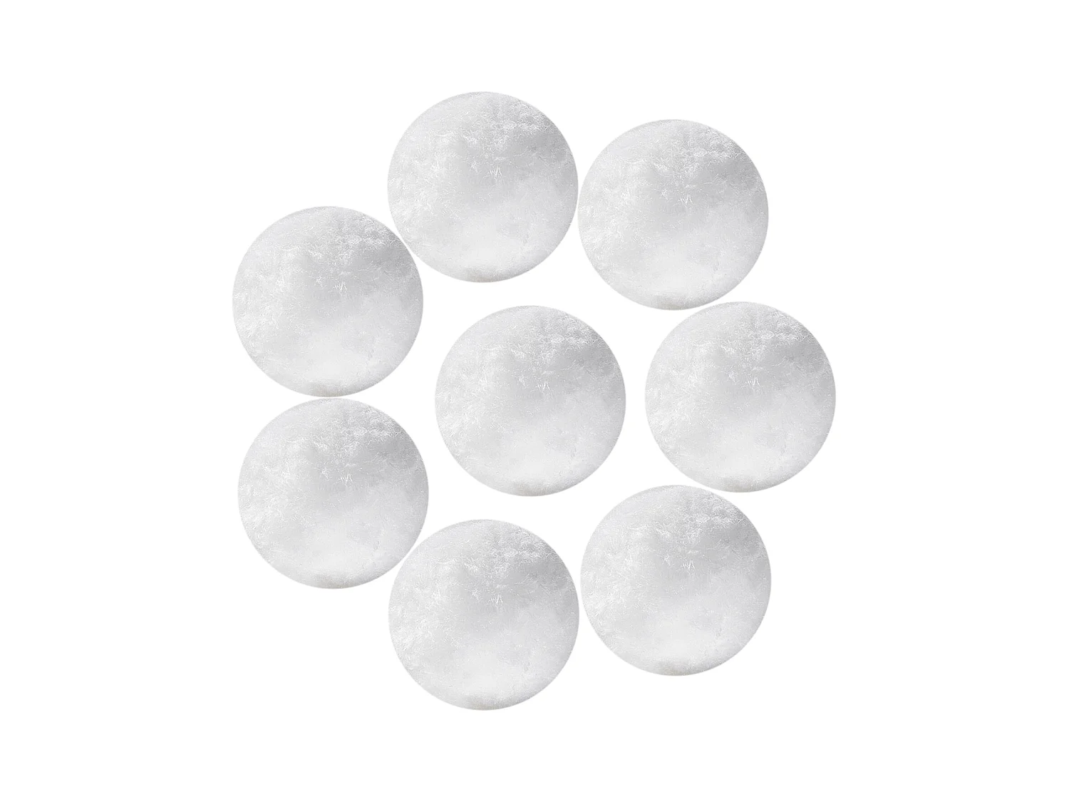 Boules Filtrantes pour Piscine, SucceBuy Boules de Filtre de Piscine de 2.1 kg, Médias Réutilisables de Filtre de Sable pour Piscines